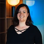 Porträt von Bernadette Schlaffner von YOYABA